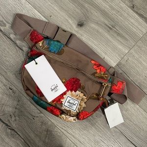 Never used Herschel floral belt bag